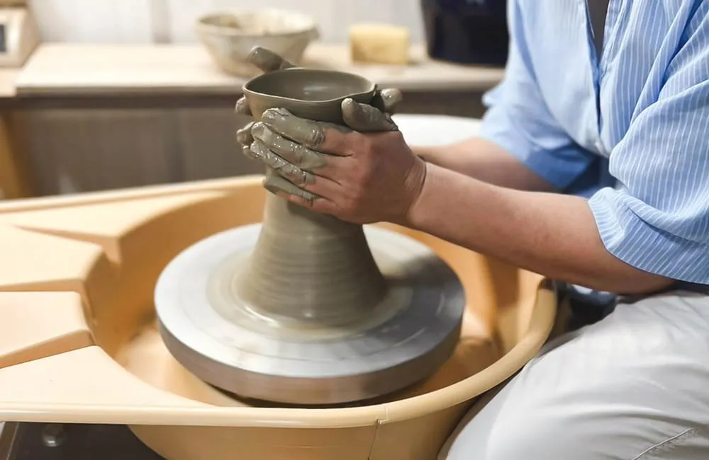 陶芸教室の様子の写真